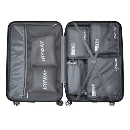 Los seis neceseres están específicamente diseñados para guardar todos tus artículos esenciales, lo que los hace ideales para escapadas de fin de semana, viajes de negocios o actividades deportivas. bag001