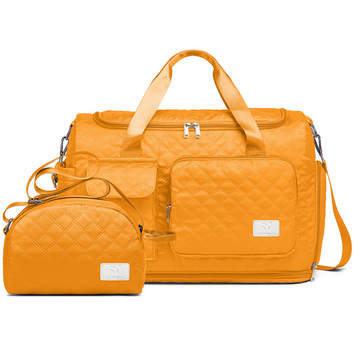 Bolsa de lona Joyway, bolsa de gimnasio plegable con bolsa para ropa mojada