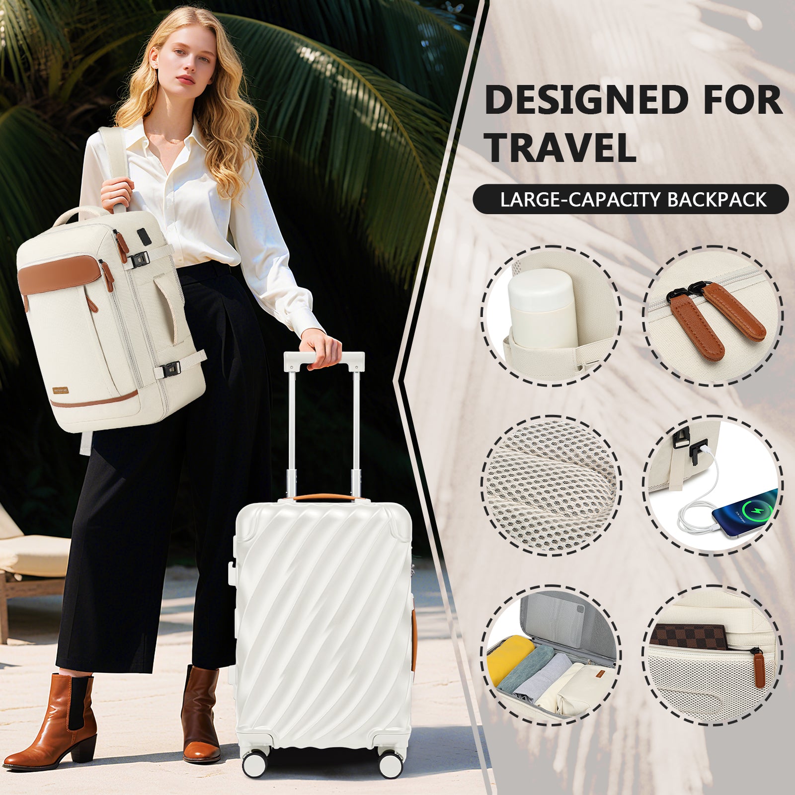 JOYWAY TR025 5-Piece Hardshell Luggage Set – joyway