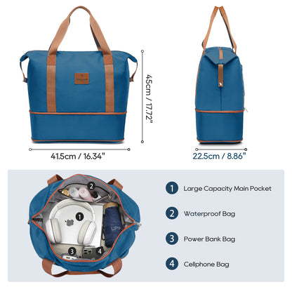 Joyway Weekender Travel Duffel Bag with Wet Pocket