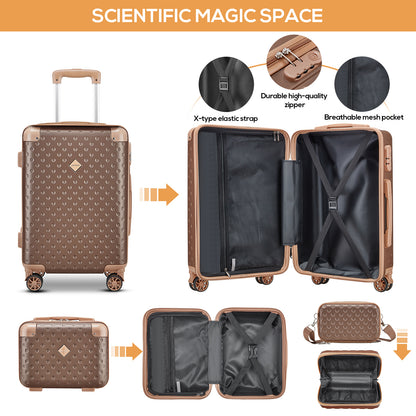 Joyway TR011 3-Piece Carry-On Luggage Set