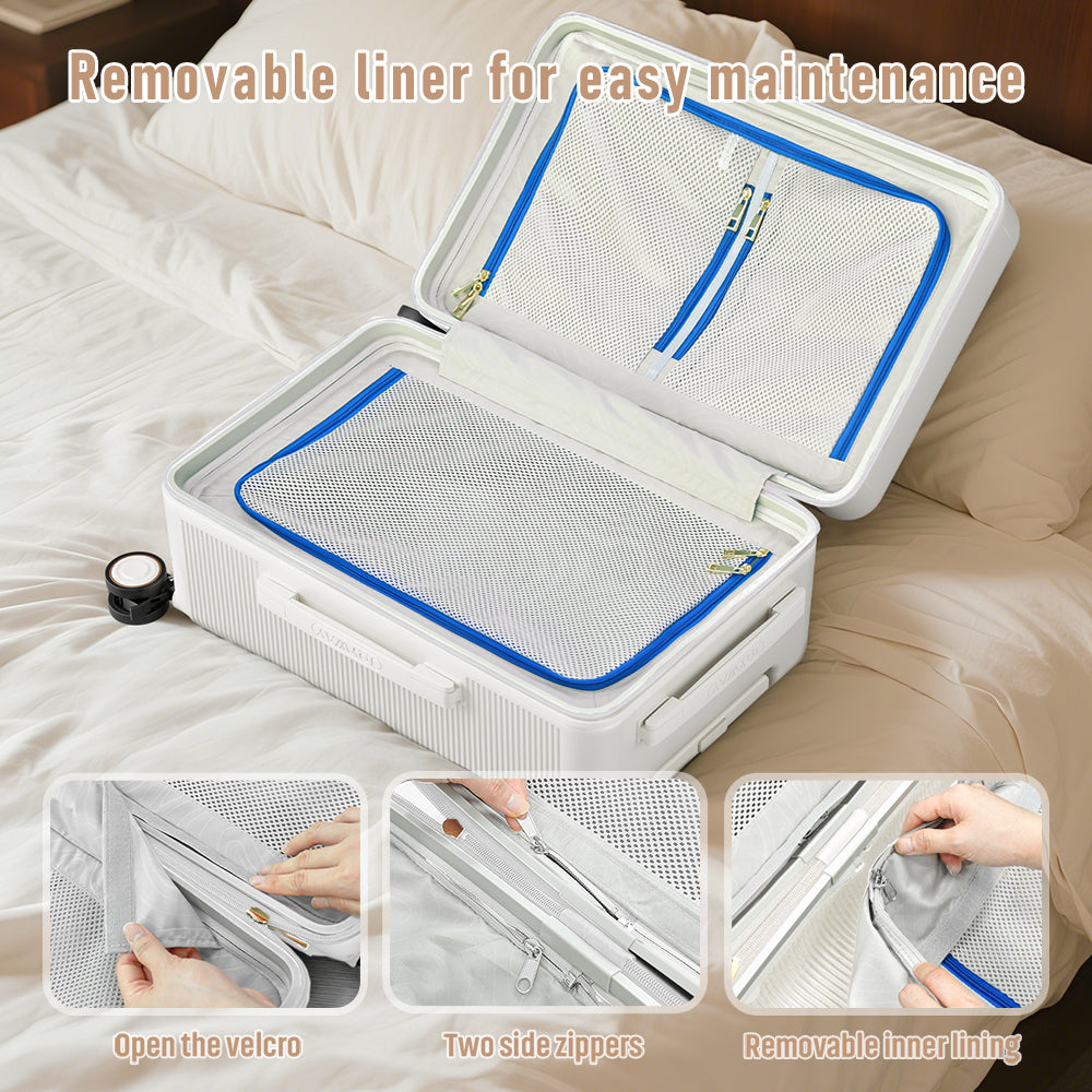 Interior of Joyway TRPF002 Hardshell Suitcase (22 &amp; 26 Inch)