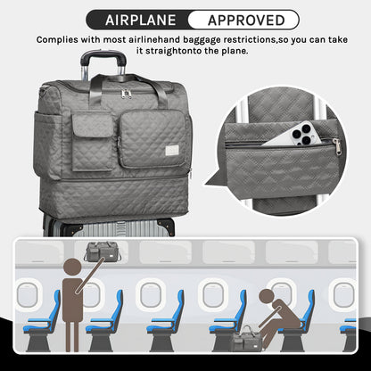 Joyway Duffle Bag, Foldable Gym Bag with Wet Bag