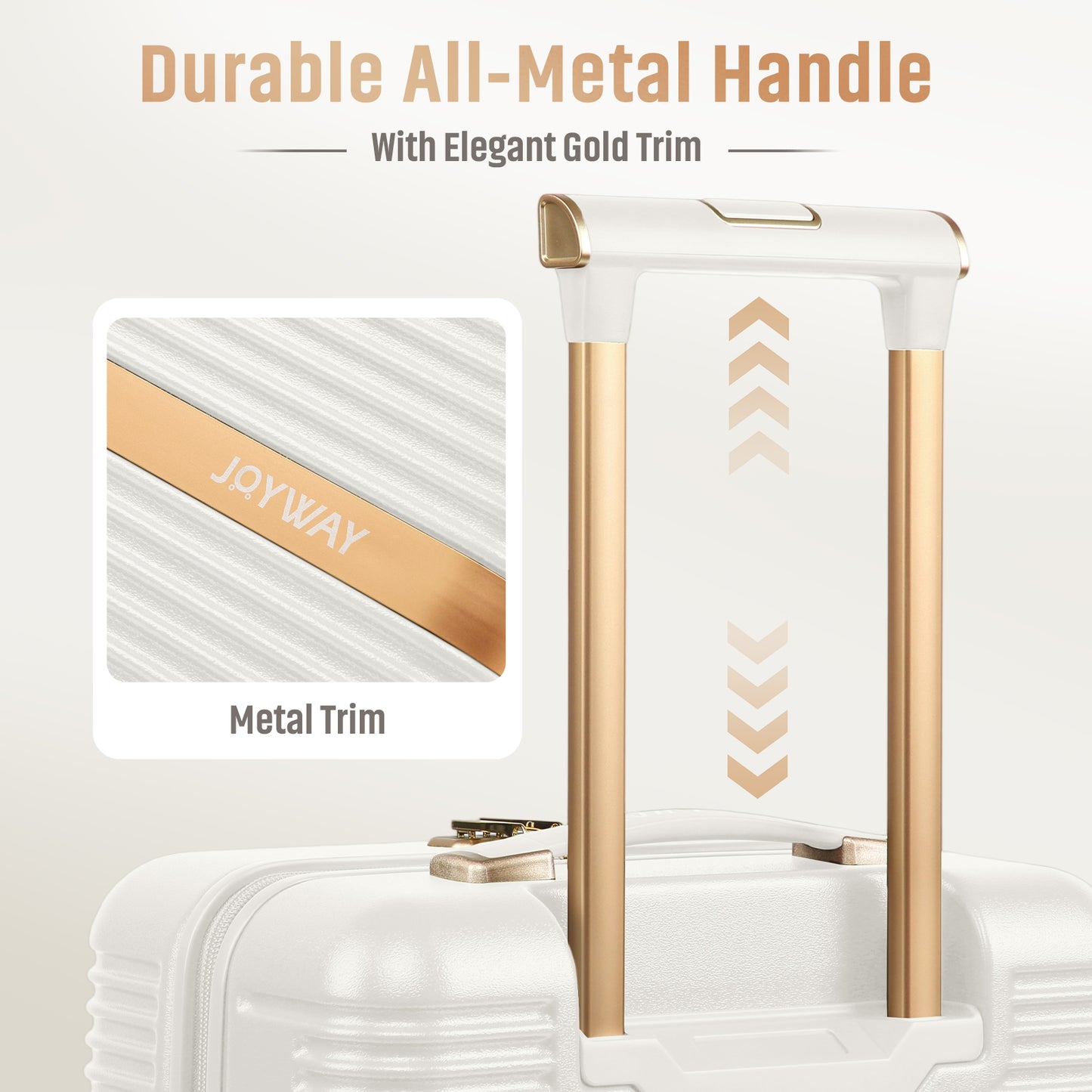 20-inch lightweight and durable ABS luggage , featuring silent universal wheels, shockproof design，as well as a cup holder function, making it an excellent travel companion PF001