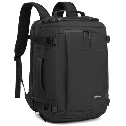 Mochila de viaje Joyway para mujeres y hombres, mochila de gran capacidad con compartimento para zapatos, bolsa de fin de semana impermeable, mochila para portátil con apertura amplia, bolsa de viaje para pernoctaciones, trabajo y gimnasio.