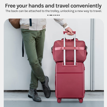 Bolsa de Viaje de Fin de Semana Grande con Compartimento Maleta de Mano Duffle Bag BAG002