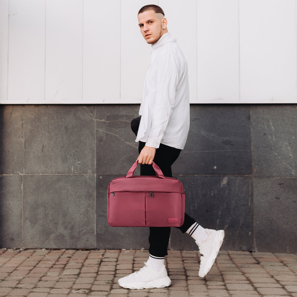 Bolsa de Viaje de Fin de Semana Grande con Compartimento Maleta de Mano Duffle Bag BAG002