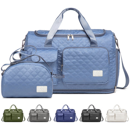 Joyway Duffle Bag, Foldable Gym Bag with Wet Bag