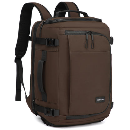 Mochila de viaje Joyway para mujeres y hombres, mochila de gran capacidad con compartimento para zapatos, bolsa de fin de semana impermeable, mochila para portátil con apertura amplia, bolsa de viaje para pernoctaciones, trabajo y gimnasio.