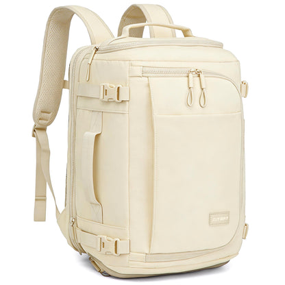 Mochila de viaje Joyway para mujeres y hombres, mochila de gran capacidad con compartimento para zapatos, bolsa de fin de semana impermeable, mochila para portátil con apertura amplia, bolsa de viaje para pernoctaciones, trabajo y gimnasio.