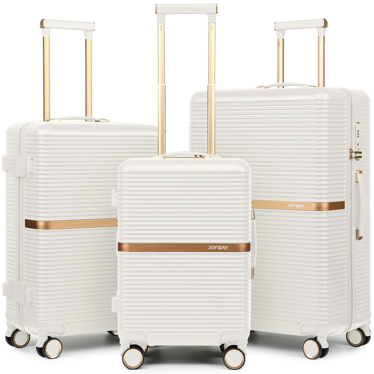 Joyway PF001 3-Piece Hardshell Luggage Set