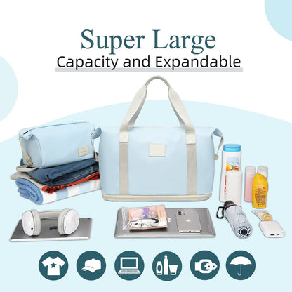 Joyway Weekender Travel Duffel Bag with Wet Pocket