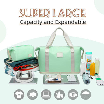 Joyway Weekender Travel Duffel Bag with Wet Pocket
