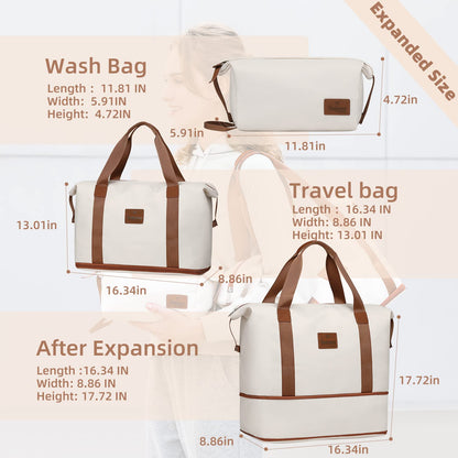 Joyway Weekender Travel Duffel Bag with Wet Pocket