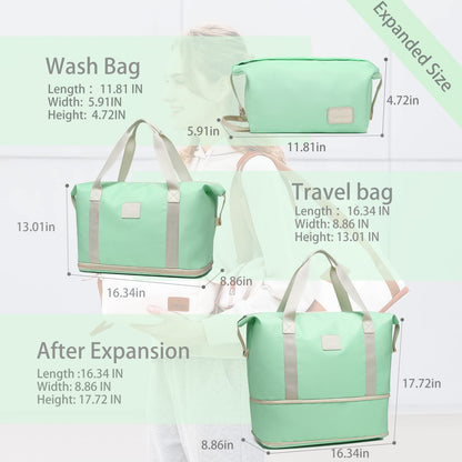 Joyway Weekender Travel Duffel Bag with Wet Pocket